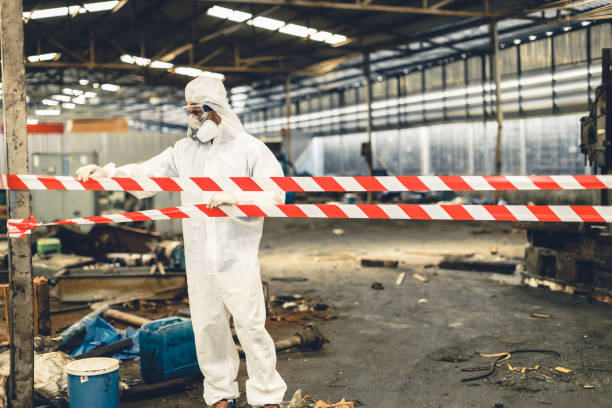 Professional Biohazard technician working in Peterborough, NH